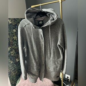 Roots Long Sweater Jacket